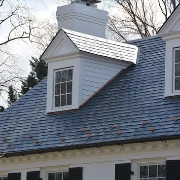 Slate roofing